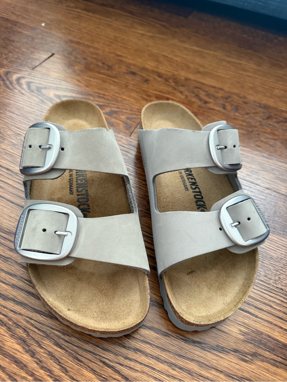 Birkenstock Arizona Big Buckle Sandals Dove Gray